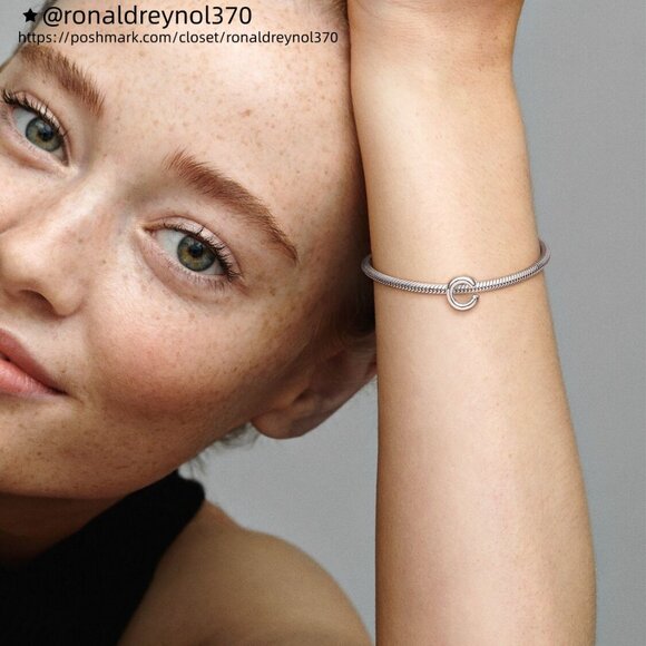 Pandora Letter C Alphabet Charm - Picture 6 of 6